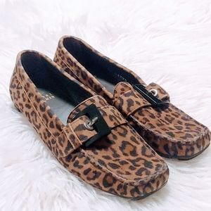 Stuart Weitzman Animal Print Loafers Sz 6
